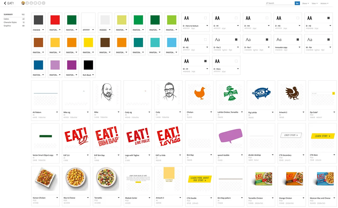 EAT web style guide