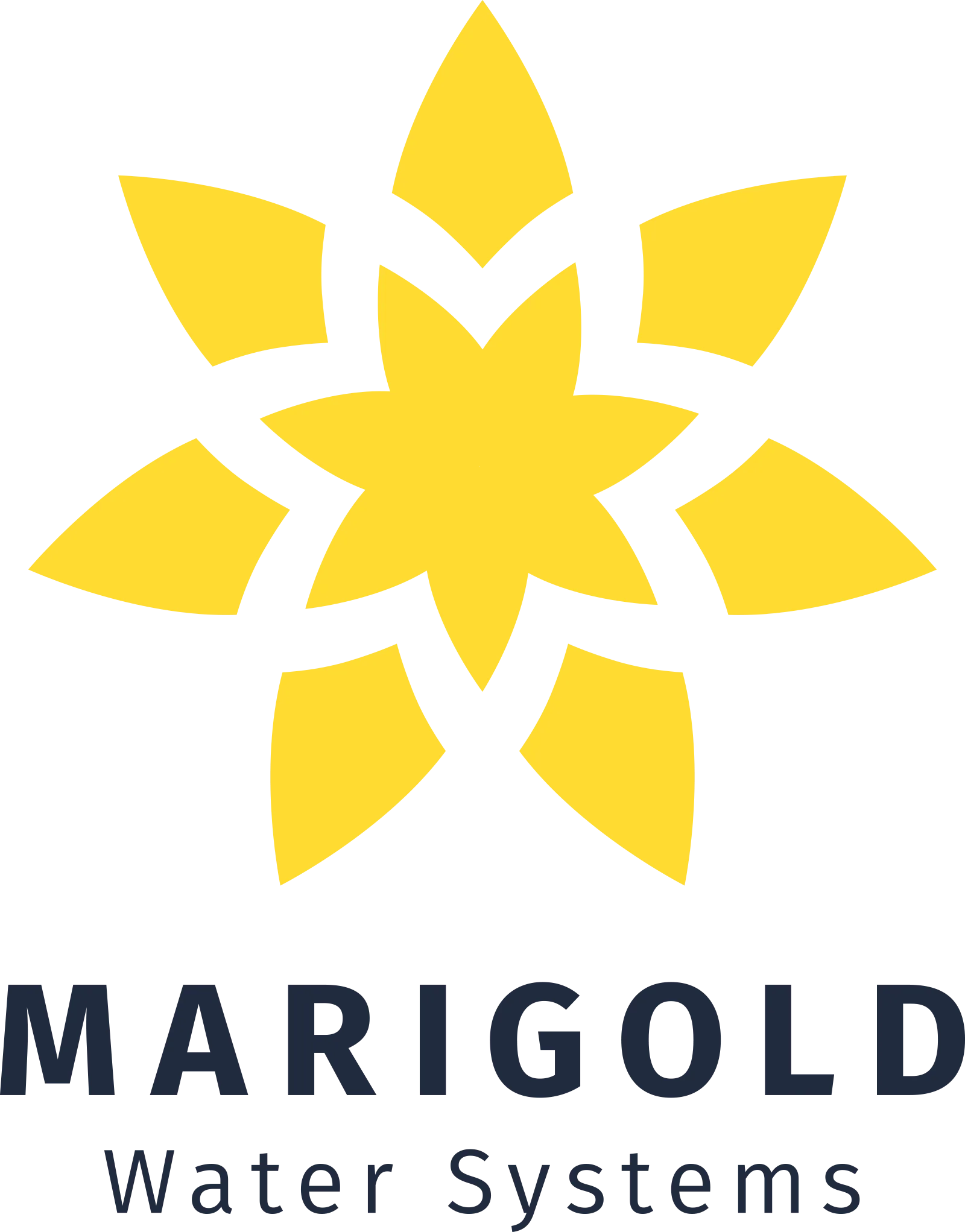 Marigold Water Systems logo design