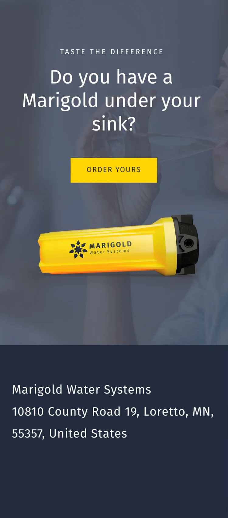 Marigold mobile contact screen